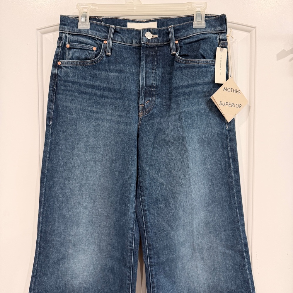 The Tomcat Roller Skimp High Rise Wide Leg Jeans in Perfectly Imperfect size 28 - Picture 3 of 6